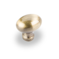 Bordeaux 1-3/16 Inch Diameter Antique Brass Cabinet Knob