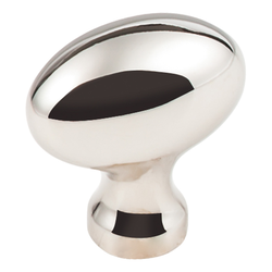Lyon Cabinet Knob 1-9/16 inch L, Polished Nickel
