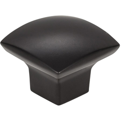 Sonoma 1-3/16 Inch Diameter Matte Black Cabinet Knob
