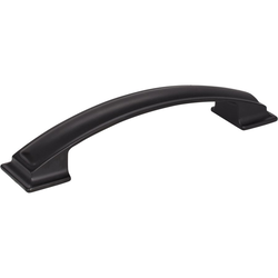 Annadale 5-1/16 Inch Center to Center Matte Black Cabinet Pull