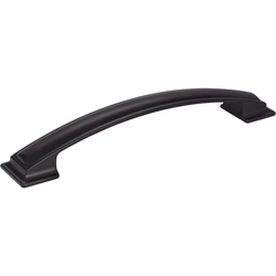 Annadale 6-5/16 Inch Center to Center Matte Black Cabinet Pull