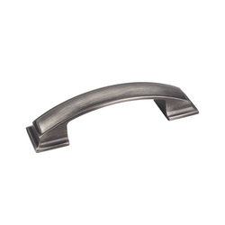 Annadale 3-3/4 Inch Center to Center Brushed Pewter Cabinet Pull