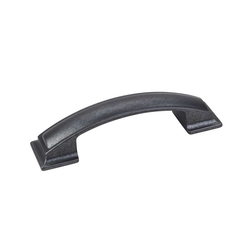Annadale 3-3/4 Inch Center to Center Gun Metal Cabinet Pull