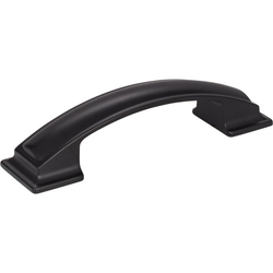 Annadale 3-3/4 Inch Center to Center Matte Black Cabinet Pull