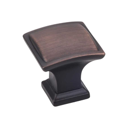 Annadale 1-1/4 Inch Diameter Brushed Oil Rubbed Bronze Cabinet Knob
