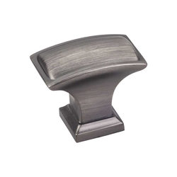 Annadale 1-1/2 Inch Diameter Brushed Pewter Cabinet Knob