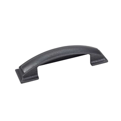 Annadale 3-3/4 Inch Center to Center Gun Metal Cabinet Cup Pull