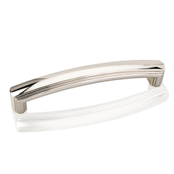 Delgado 5-1/16 Inch Center to Center Polished Nickel Cabinet Pull