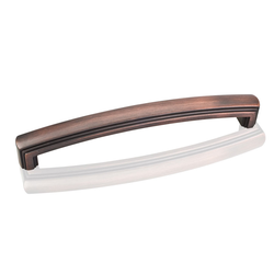 Delgado 6-5/16 Inch Center to Center Dark Brushed Antique Copper Cabinet Pull