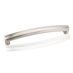 Delgado 6-5/16 Inch Center to Center Satin Nickel Cabinet Pull