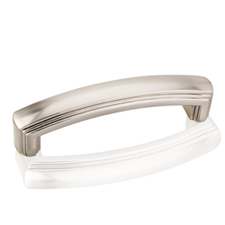 Delgado 3-3/4 Inch Center to Center Satin Nickel Cabinet Pull