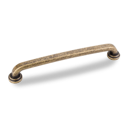 10% OFF Bremen 1 6-5/16 Inch Center to Center Antique Brass Machined Dull Cabinet Pull