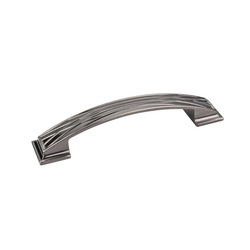 Aberdeen 5-1/16 Inch Center to Center Brushed Black Nickel Cabinet Pull