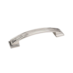 Aberdeen 5-1/16 Inch Center to Center Satin Nickel Cabinet Pull