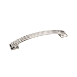 Aberdeen 6-5/16 Inch Center to Center Satin Nickel Cabinet Pull