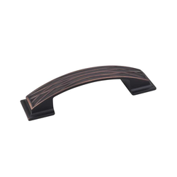 Aberdeen 3-3/4 Inch Center to Center Brushed Oil Rubbed Bronze Cabinet Pull