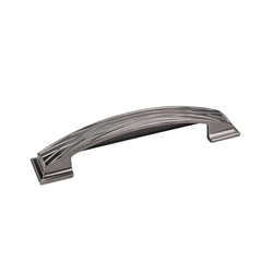 Aberdeen 5-1/16 Inch Center to Center Brushed Black Nickel Cabinet Cup Pull