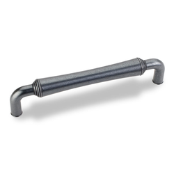 Bremen 2 5-1/16 Inch Center to Center Dark Antique Copper Machined Cabinet Pull
