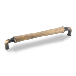 Bremen 2 6-5/16 Inch Center to Center Antique Brushed Satin Brass Cabinet Pull