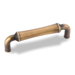 Bremen 2 3-3/4 Inch Center to Center Antique Brushed Satin Brass Cabinet Pull