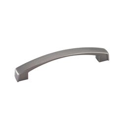 Merrick 5-1/16 Inch Center to Center Brushed Pewter Cabinet Pull