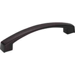 Merrick 5-1/16 Inch Center to Center Matte Black Cabinet Pull