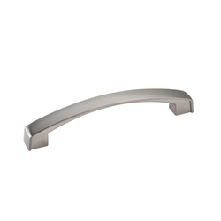 Merrick 5-1/16 Inch Center to Center Satin Nickel Cabinet Pull
