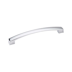 Merrick 6-5/16 Inch Center to Center Polished Chrome Cabinet Pull