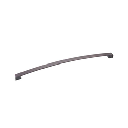 Merrick 12-5/8 Inch Center to Center Brushed Oil Rubbed Bronze Cabinet Pull
