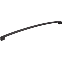 Merrick 12-5/8 Inch Center to Center Matte Black Cabinet Pull
