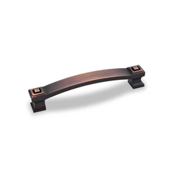 Delmar 5-1/16 Inch Center to Center Brushed Oil Rubbed Bronze Cabinet Pull
