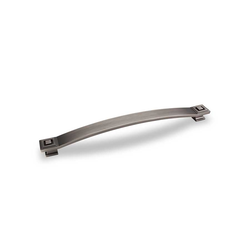 Delmar 12 Inch Center to Center Brushed Pewter Appliance Pull
