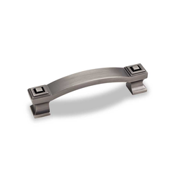 Delmar 3-3/4 Inch Center to Center Brushed Pewter Cabinet Pull