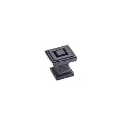 Delmar 1 Inch Diameter Gun Metal Cabinet Knob