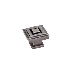 Delmar 1-1/4 Inch Diameter Brushed Pewter Cabinet Knob