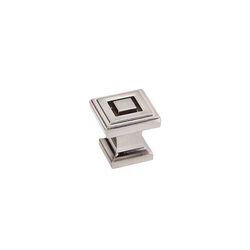 Delmar 1 Inch Diameter Satin Nickel Cabinet Knob