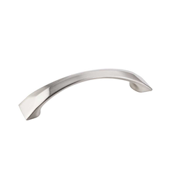 10% OFF Cairo 3-3/4 Inch Center to Center Satin Nickel Cabinet Pull