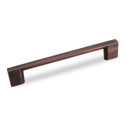 Sutton 5-1/16 Inch Center to Center Dark Brushed Antique Copper Cabinet Pull