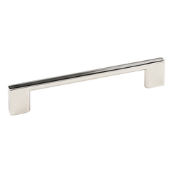 Sutton Cabinet Pull 128MM Center to Center, Polished Nickel