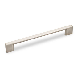 Sutton 6-5/16 Inch Center to Center Satin Nickel Cabinet Pull
