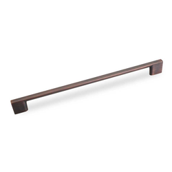 Sutton 10-1/16 Inch Center to Center Dark Brushed Antique Copper Cabinet Pull