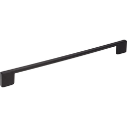 Sutton 10-1/16 Inch Center to Center Matte Black Cabinet Pull