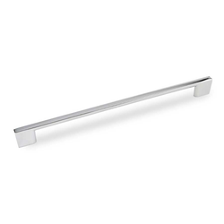 Sutton 10-1/16 Inch Center to Center Polished Chrome Cabinet Pull
