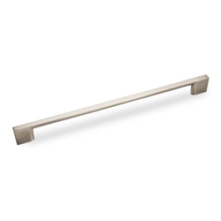 Sutton 10-1/16 Inch Center to Center Satin Nickel Cabinet Pull