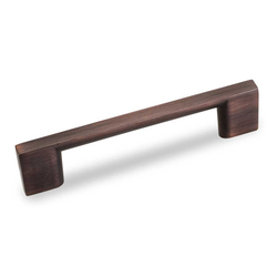 Sutton 3-3/4 Inch Center to Center Dark Brushed Antique Copper Cabinet Pull