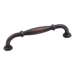 Tiffany Cabinet Pull 128MM Center to Center, Brushed Oil Rubbed Bronze