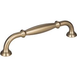 Tiffany 5-1/16 Inch Center to Center Satin Bronze Cabinet Pull