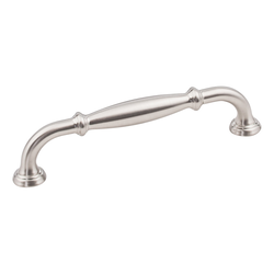 Tiffany Cabinet Pull 128MM Center to Center, Satin Nickel