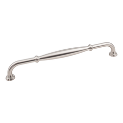 Tiffany Cabinet Pull 12 inch Center to Center, Satin Nickel