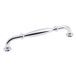 Tiffany Cabinet Pull 160MM Center to Center, Polished Chrome